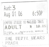 The Devil Wears Prada -  August 1, 2006