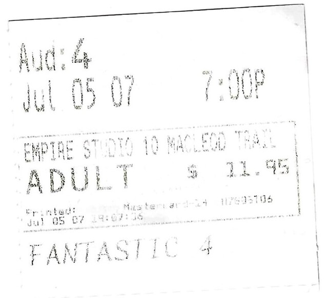 Fantastic 4: Rise of the Silver Surfer - July 5, 2007