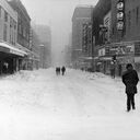 March 4, 1971 photo credit Gabriel Jacob. "Storm of the Century".