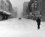 ["March 4, 1971 photo credit Gabriel Jacob. \"Storm of the Century\"."]