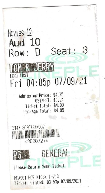 Tom & Jerry - July 9, 2021