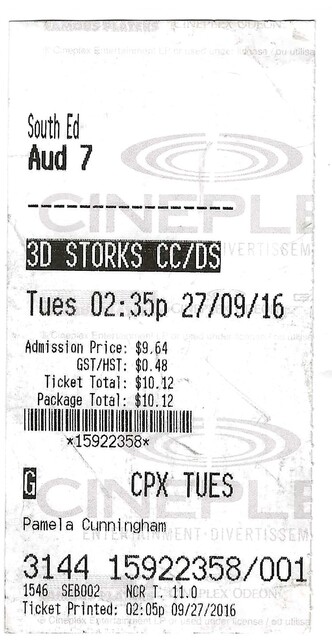 Storks - September 27, 2016