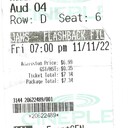 Jaws - November 11, 2022