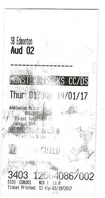 Monster Trucks - January 19, 2017