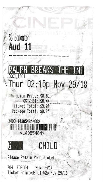 Ralph Breaks The Internet - November 29, 2018