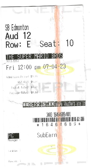 The Super Mario Bros. Movie - April 7, 2023