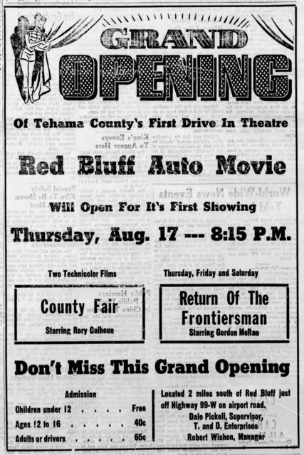 Red Bluff Auto Movie