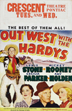 Window poster for 1938’s “The Hardy’s Out West” 