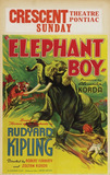 Window ad for 1937’s Elephant Boy starring Sabu 