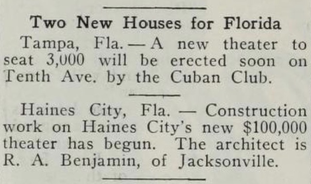 Theater Construction