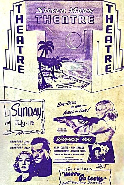 Silver Moon Drive-In 4100 New Tampa Highway, Lakeland, FL  - 1946