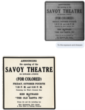 ["Savoy Theatre"]