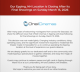 ["O'neil Cinemas Brickyard Square 12"]