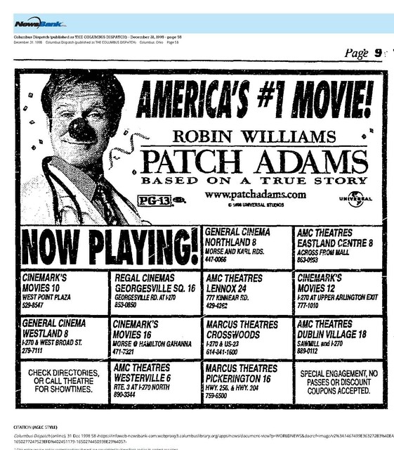 Robin Williams--Number Four Box Office Star (1998)