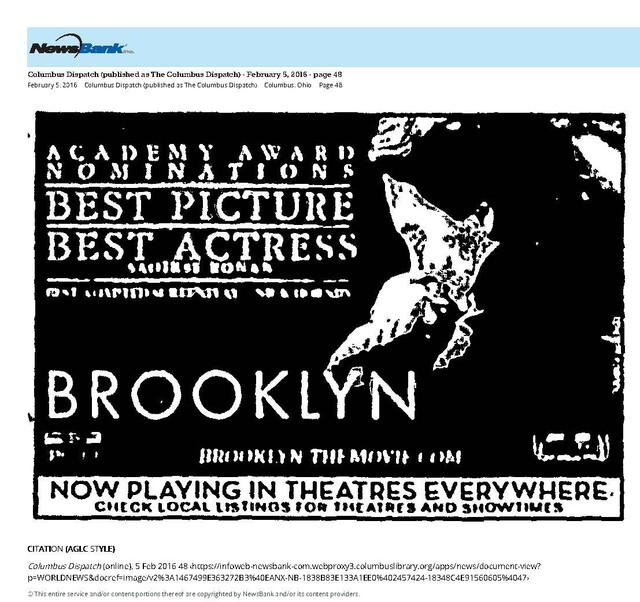 21st Century Cinema (2016)/Oscar Nominee for Best Picture