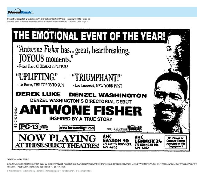 The Great Directors: Denzel Washington (2003)