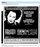 Meryl Streep--Oscar for Best Actress in a Leading Role (2012)