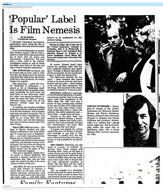 The Great Directors: Robert Benton, R.I.P. (1932 - 2025)