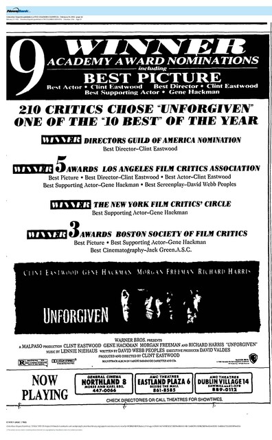 Clint Eastwood--Number One Box Office Star (1993)