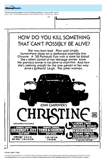 The Great Directors: John Carpenter (1984)