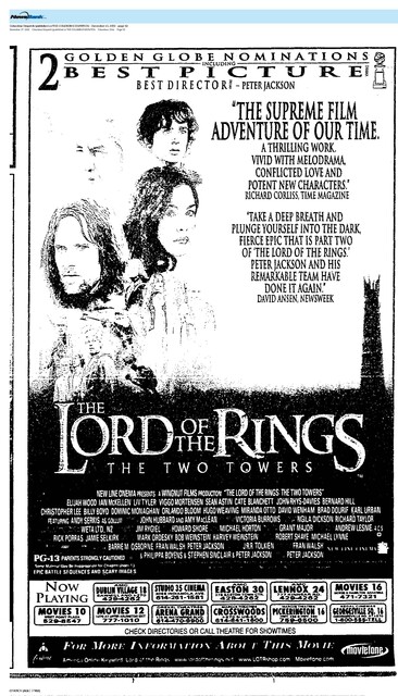 The Great Movie Franchises: Lord of the Rings (2002)