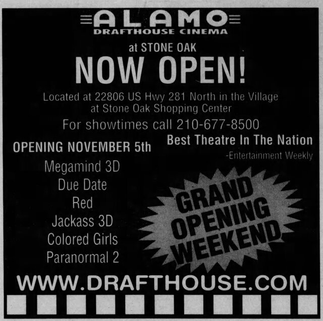 Alamo Drafthouse Stone Oak