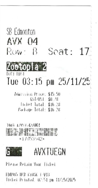 Zootopia 2 - November 25, 2025