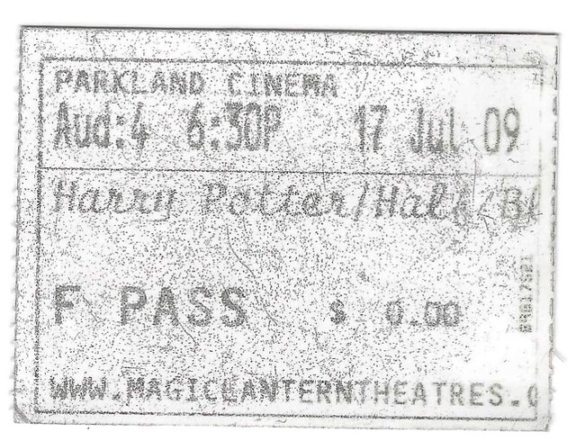 Harry Potter and the Half Blood Prince - July 17, 2009