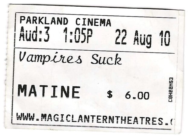 Vampires Suck - August 22, 2010