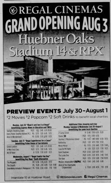 Huebner Oaks Stadium 14 & RPX