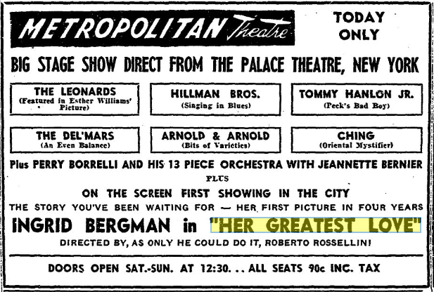 Metropolitan Theatre