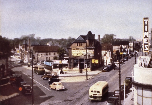 1940s photo credit Northwest Chicago Historical Society.