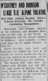 ["McCartney & Johnson acquire Alpine—April 10, 1920"]