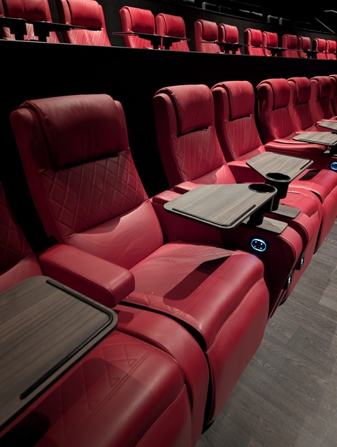 Premium recliners in Screen 2 - IMAX
