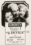 ["4 Devils at the Liberty Theatre, Oklahoma City—October 26, 1929"]