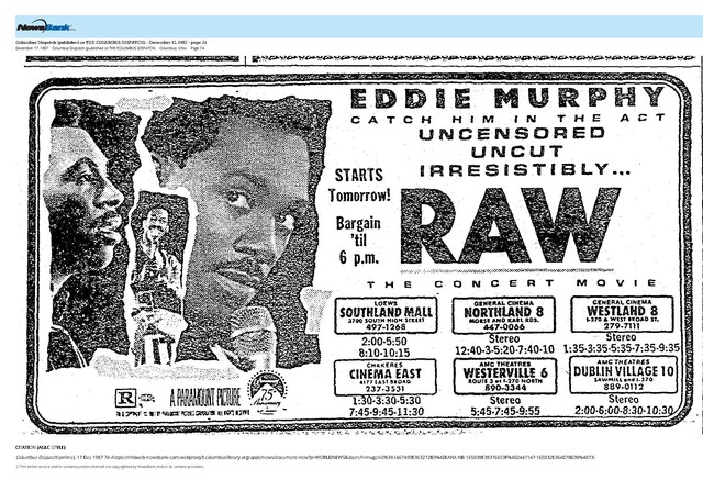 Eddie Murphy--Number One Box Office Star (1987)