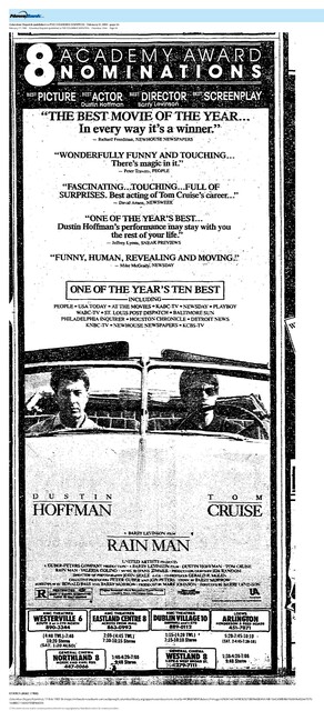 Tom Cruise--Number Two Box Office Star (1989)