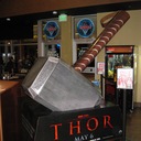Thor Cardboard Cutout at Tucker Movie Tavern