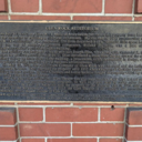 Glen Rock Auditorium plaque credit bright MLS via Zillow. Link with other photos below.