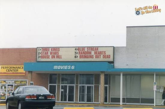 Outside of the theater (January 12, 2000)