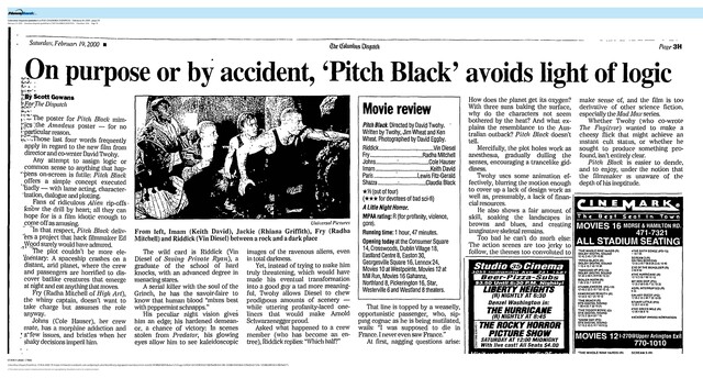 The Great Movie Franchises: The Chronicles of Riddick (2000)