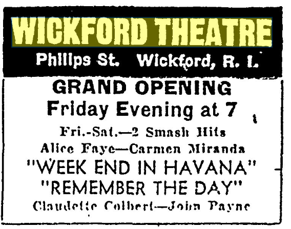 Wickford Theatre