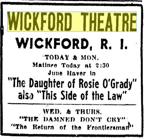 Wickford Theatre