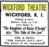 Wickford Theatre