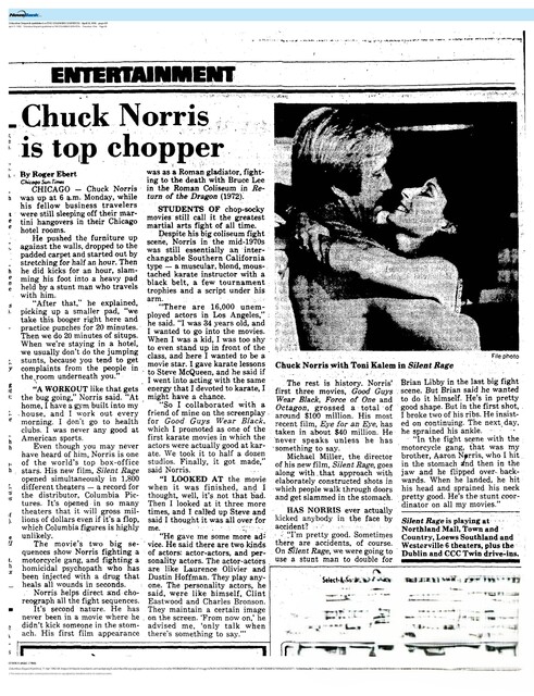 Chuck Norris, R.I.P. (1940 - 2026)