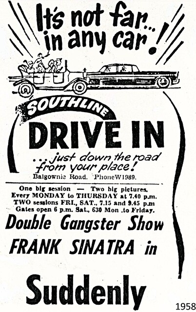 Southline Drive-In Balgownie Road and Princess Highway, Fairy Meadow, NSW