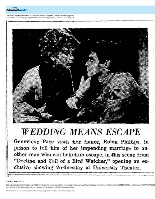 Genevieve Page, R.I.P. (1927 - 2025)