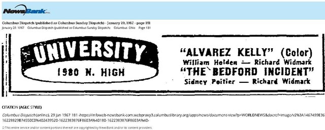 Richard Widmark Double Feature (1967)