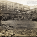 Warner Building construction 1931