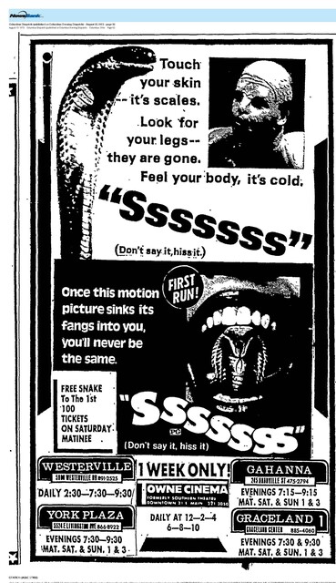 1970s Science Fiction/Horror (1973)